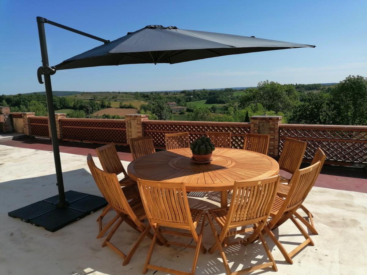 Villa Les Hauts Vallons Puylaroque Kültér fotó