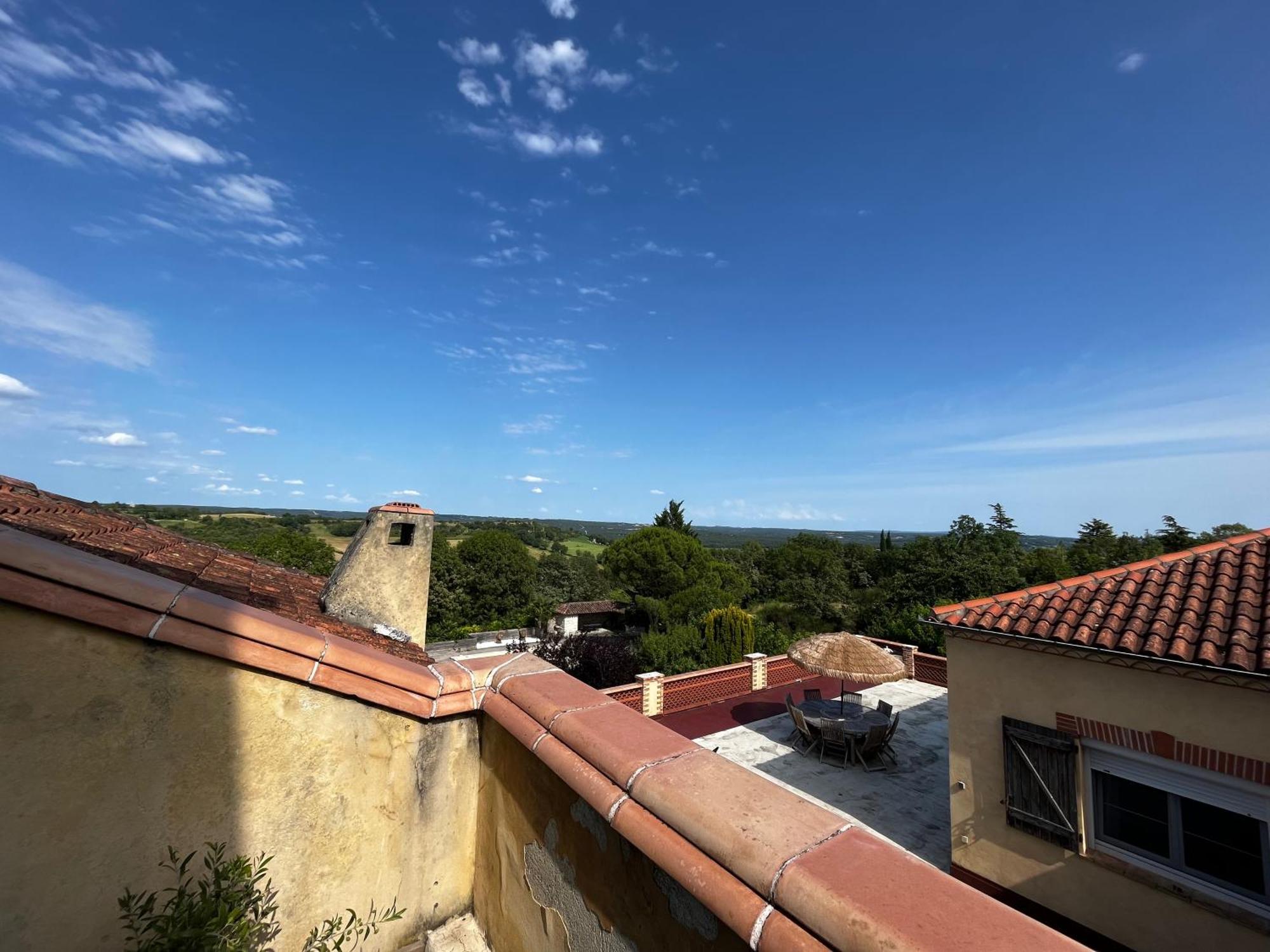 Villa Les Hauts Vallons Puylaroque Kültér fotó